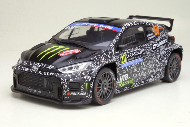 Toyota GR Yaris Rally2, Monte Carlo 2025, O.Solberg, no.20