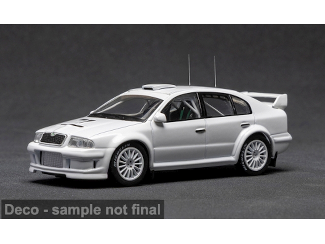 Skoda Octavia WRC 2001, white