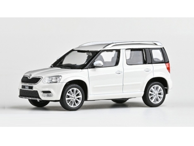 Skoda Yeti FL 2013, white