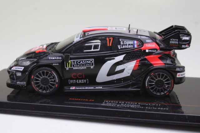 Toyota GR Yaris Rally1, Monte Carlo 2025, S.Ogier, no.17 - Sulje napsauttamalla kuva