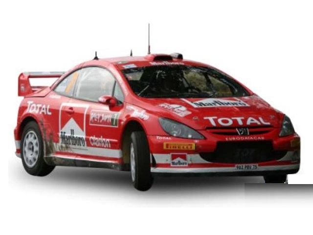 Peugeot 307 WRC, Japan 2005, M.Grönholm, no.7