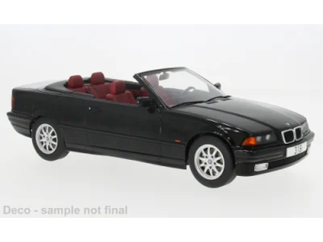 BMW 3er (e36) Cabriolet 1996, musta