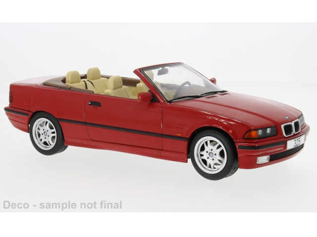BMW 3er (e36) Cabriolet 1996, punainen