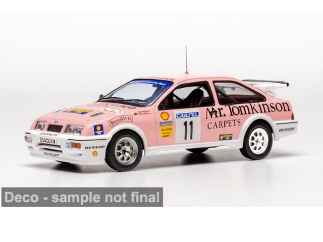 Ford Sierra RS Cosworth, Cartel 1989, G.Evans, no.11