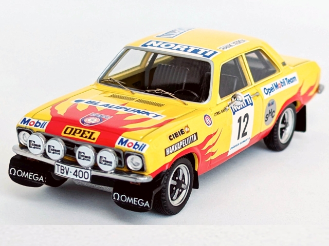 Opel Ascona A, Finland 1973, Hannu Palin, no.12