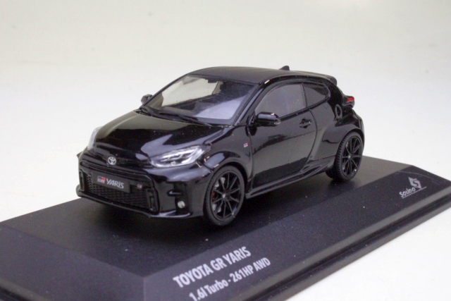 Toyota GR Yaris 1.6L 261hp Turbo AWD 2024, musta