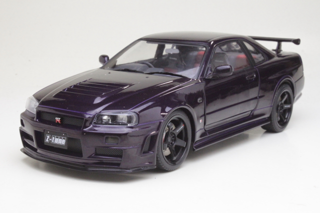 Nissan Skyline GT-R (R34) Z-Tune 1999, purple
