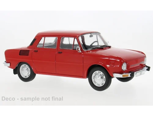 Skoda 100 1969, punainen