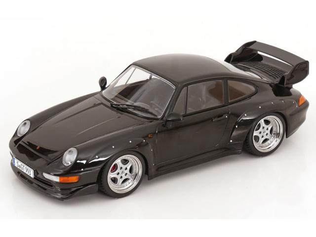 Porsche 911 (993) GT2 1996, musta "Speedline vanteet"