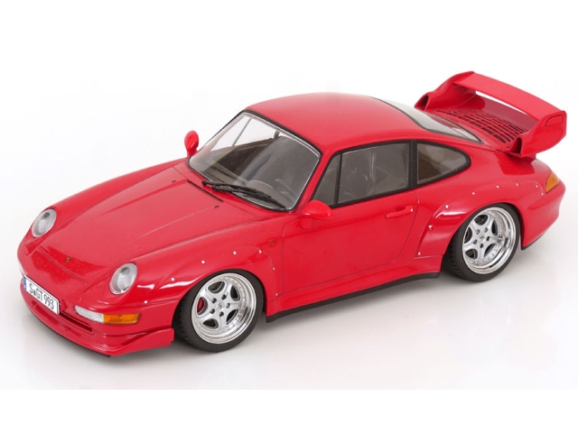 Porsche 911 (993) GT2 1996, punainen "Speedline vanteet"