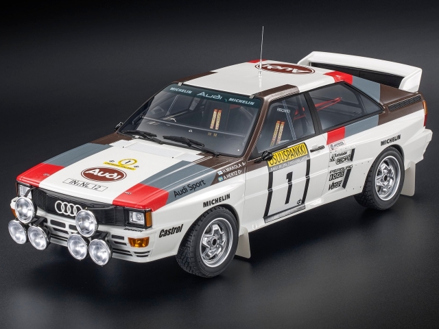 Audi Quattro A2, 1st. Finland 1983, H.Mikkola, no.1
