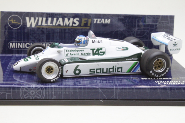 Williams Ford FW08, World Champion 1982, K.Rosberg, no.6 - Sulje napsauttamalla kuva