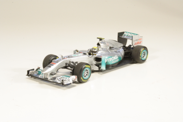 Mercedes GP W02, Show Car 2011, N.Rosberg, no.8
