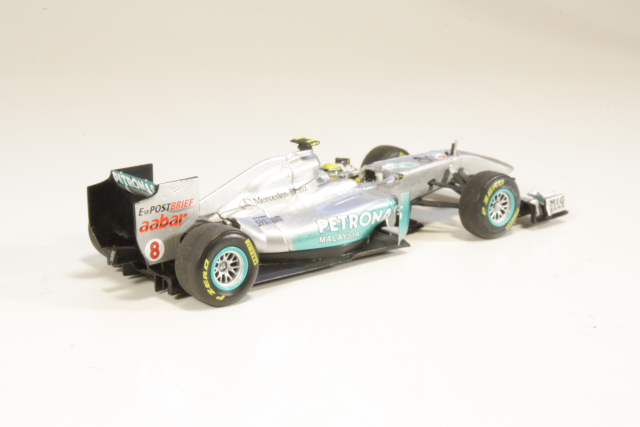 Mercedes GP W02, Show Car 2011, N.Rosberg, no.8