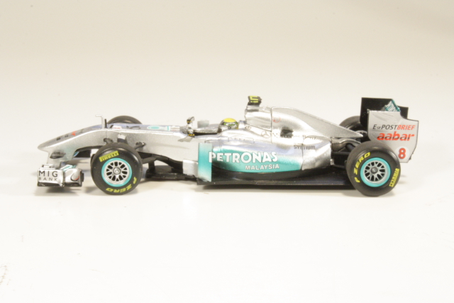 Mercedes GP W02, Show Car 2011, N.Rosberg, no.8