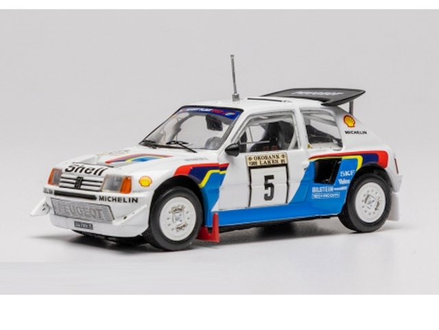 Peugeot 205 T16 E2, Finland 1986, S.Blomqvist, no.6