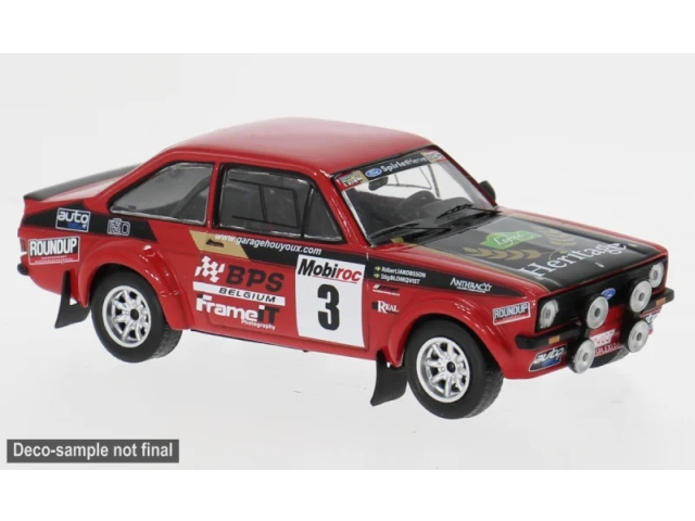 Ford Escort Mk2, Legend Boucles de Spa 2010, S.Blomqvist, no.3