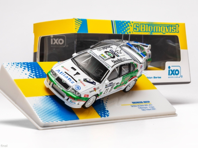 Skoda Octavia WRC, Finland 2001, S.Blomqvist, no.21