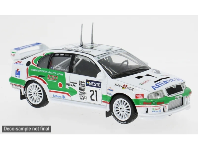 Skoda Octavia WRC, Finland 2001, S.Blomqvist, no.21