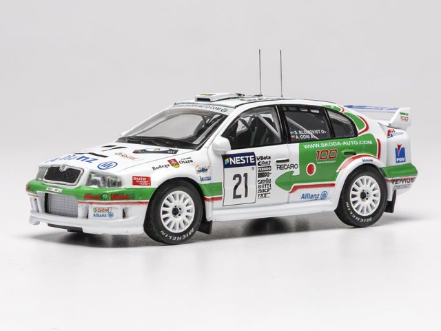 Skoda Octavia WRC, Finland 2001, S.Blomqvist, no.21