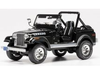 Jeep CJ-7 Laredo Open 1986, musta/hopea