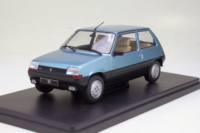 Renault 5 GTL 1985, sininen/musta