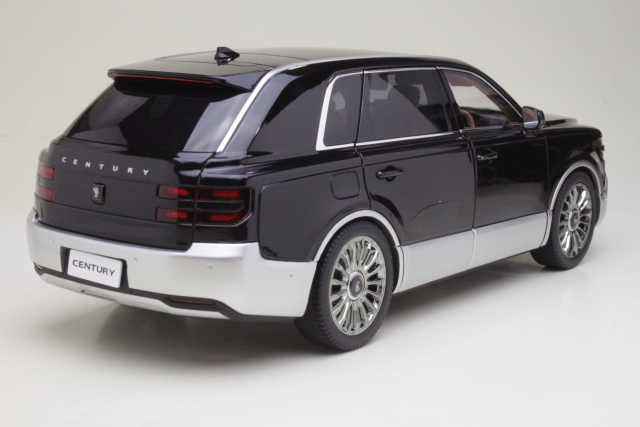 Toyota Century 2023, musta/hopea - Sulje napsauttamalla kuva