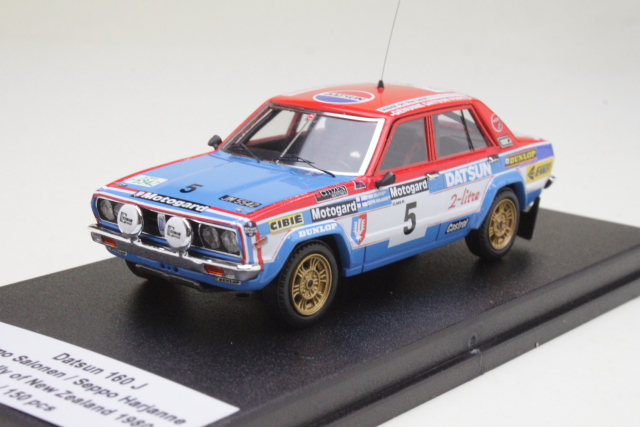 Datsun 160J, 1st. New Zealand 1980, T.Salonen, no.5