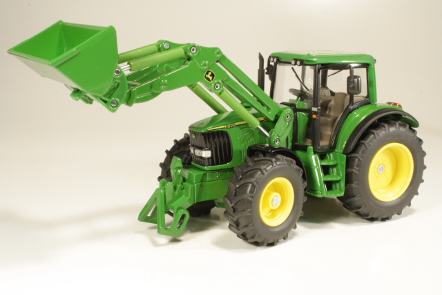 John Deere 6820 with Front Loader2003, green