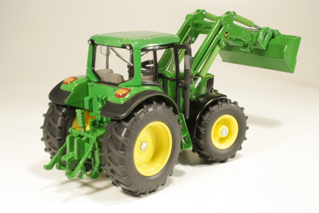 John Deere 6820 + etukuormaaja 2003, vihreä - Sulje napsauttamalla kuva