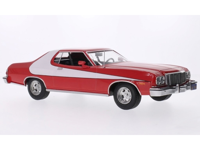 Ford Gran Torino 1975, punainen/valkoinen