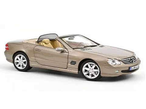Mercedes SL500 2003, beige