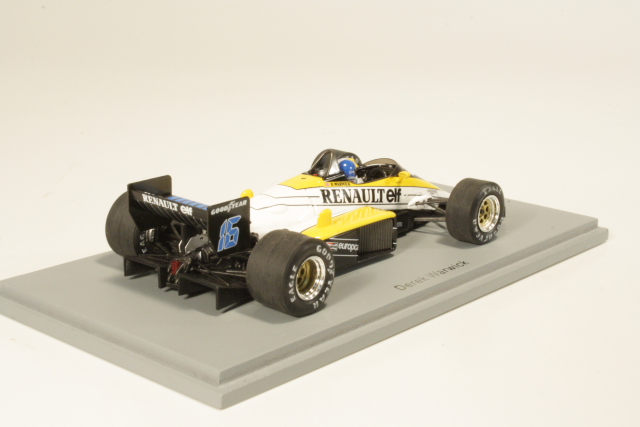Renault RE 60, Belgium GP 1985, D.Warwick, no.16