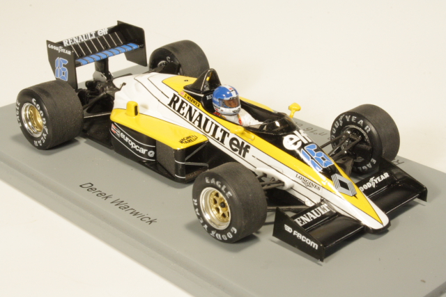 Renault RE 60, Belgium GP 1985, D.Warwick, no.16