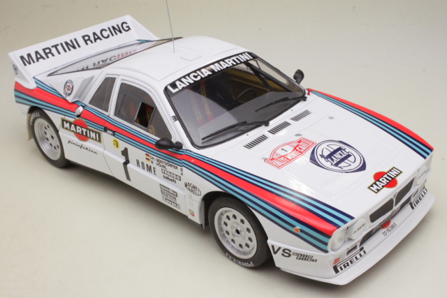 Lancia Rally 037, 1st. Monte Carlo 1983, W.Rohrl, no.1 - Sulje napsauttamalla kuva