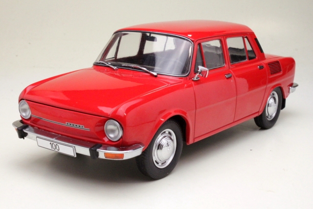 Skoda 100 1969, punainen