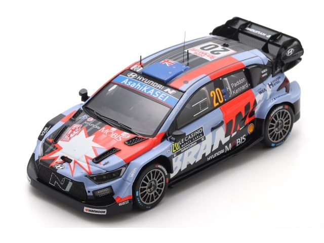 Hyundai i20N Rally1, Monte Carlo 2026, H.Paddon, no.20
