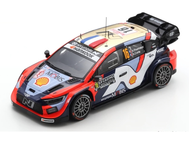Hyundai i20N Rally1, Monte Carlo 2025, A.Fourmaux, no.16