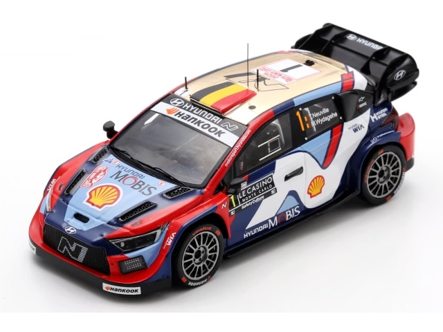 Hyundai i20N Rally1, Monte Carlo 2025, T.Neuville, no.1