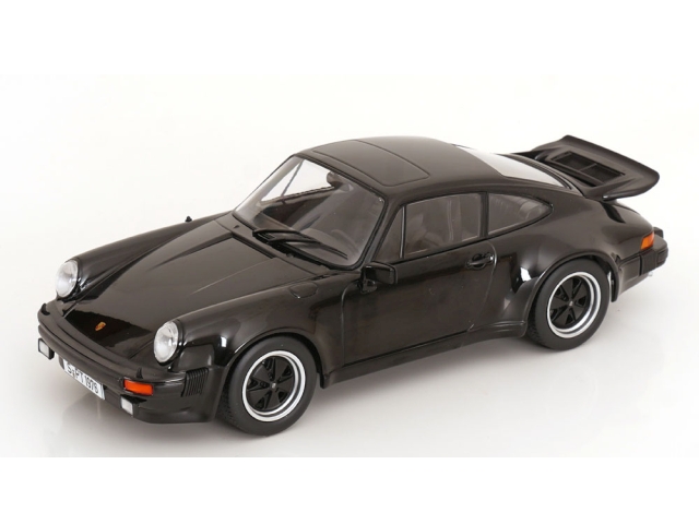 Porsche 911 (930) 3.0L Turbo 1976, musta