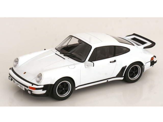 Porsche 911 (930) 3.0L Turbo 1976, valkoinen