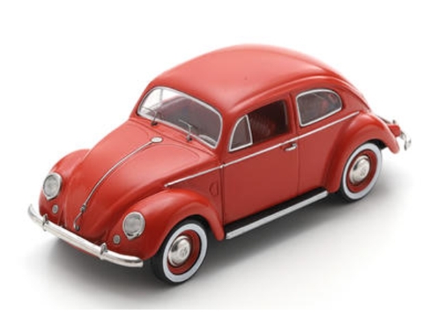 VW Kupla Ovali 1955, punainen