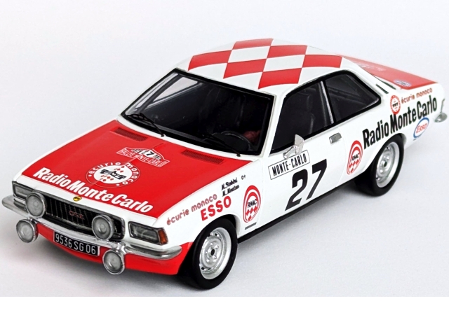 Opel Commodore GS/E, Monte Carlo 1975, M.Robini/M.Mouton, no.27