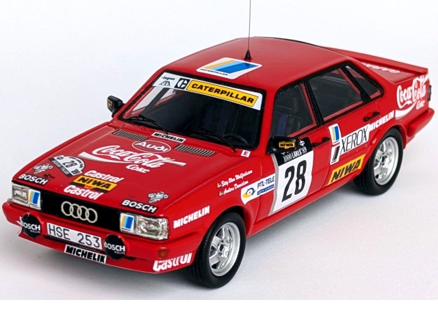 Audi 80 Quattro, Finland 1989, S-O.Walfridsson, no.28
