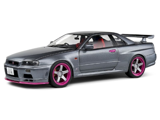 Nissan Skyline GT-R (BNR34) Coupe 1999, harmaa