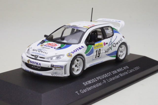 Peugeot 206 WRC, Monte Carlo 2001, T.Gardemeister, no.19