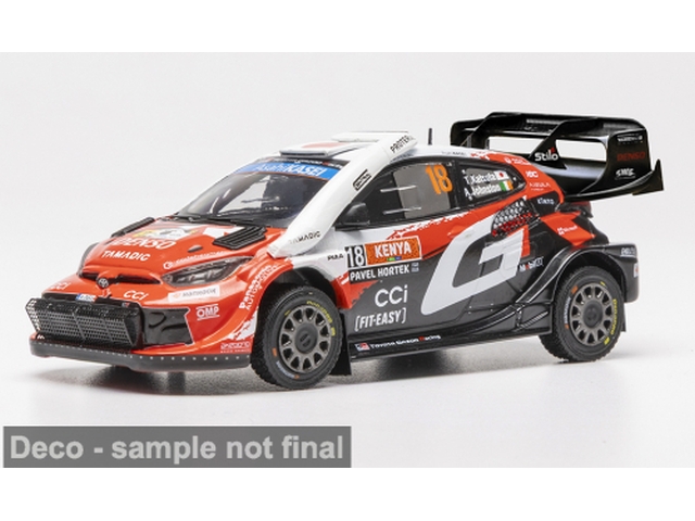 Toyota GR Yaris Rally1, 1st. Kenya 2026, T.Katsuta, no.18