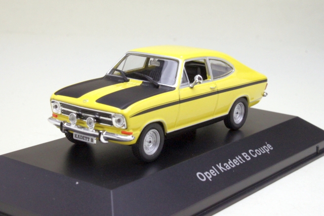 Opel Kadett B Coupe Rally 1966, keltainen/musta