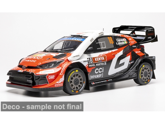 Toyota GR Yaris Rally1, 1st. Kenya 2026, T.Katsuta, no.18