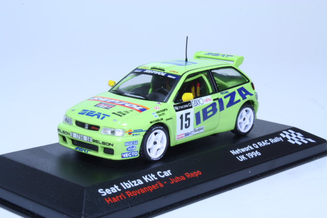 Seat Ibiza Kit Car, RAC 1996, H.Rovanperä, no.15